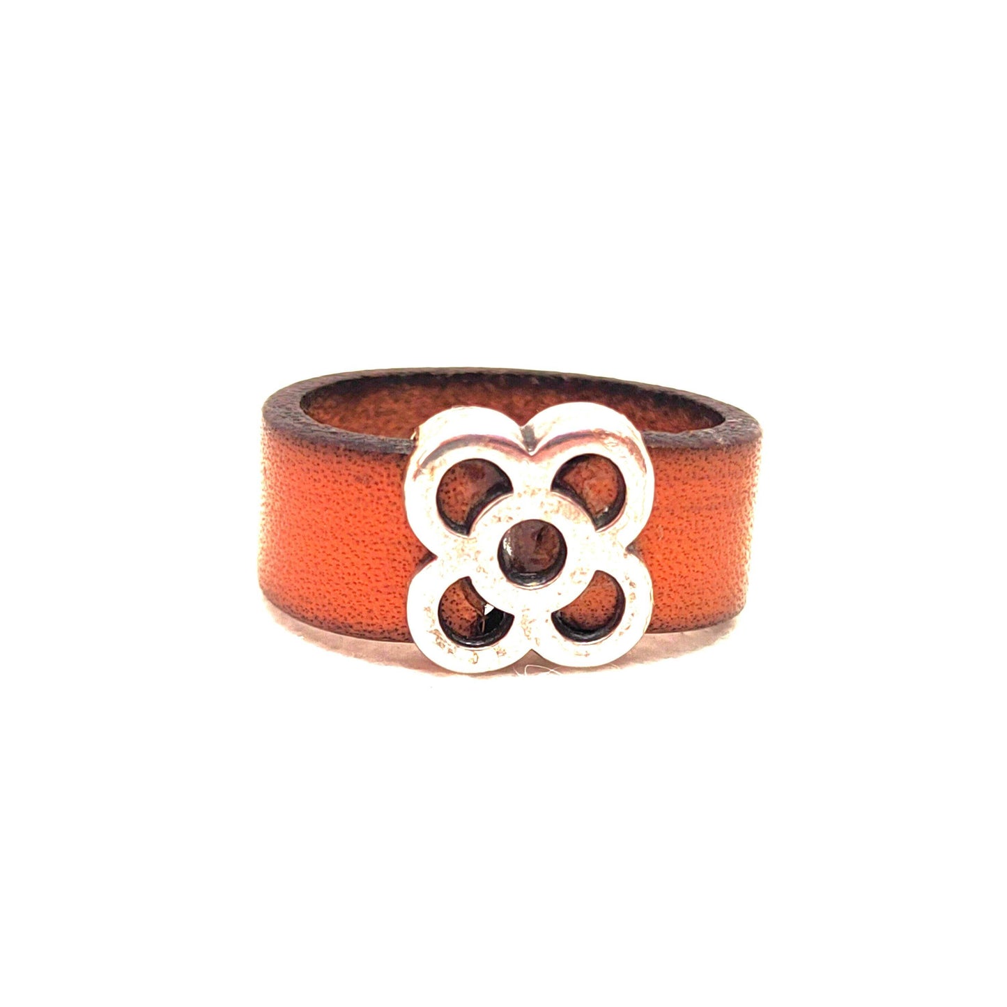 Anillo baldosa Barcelona plateado - Evam Joies