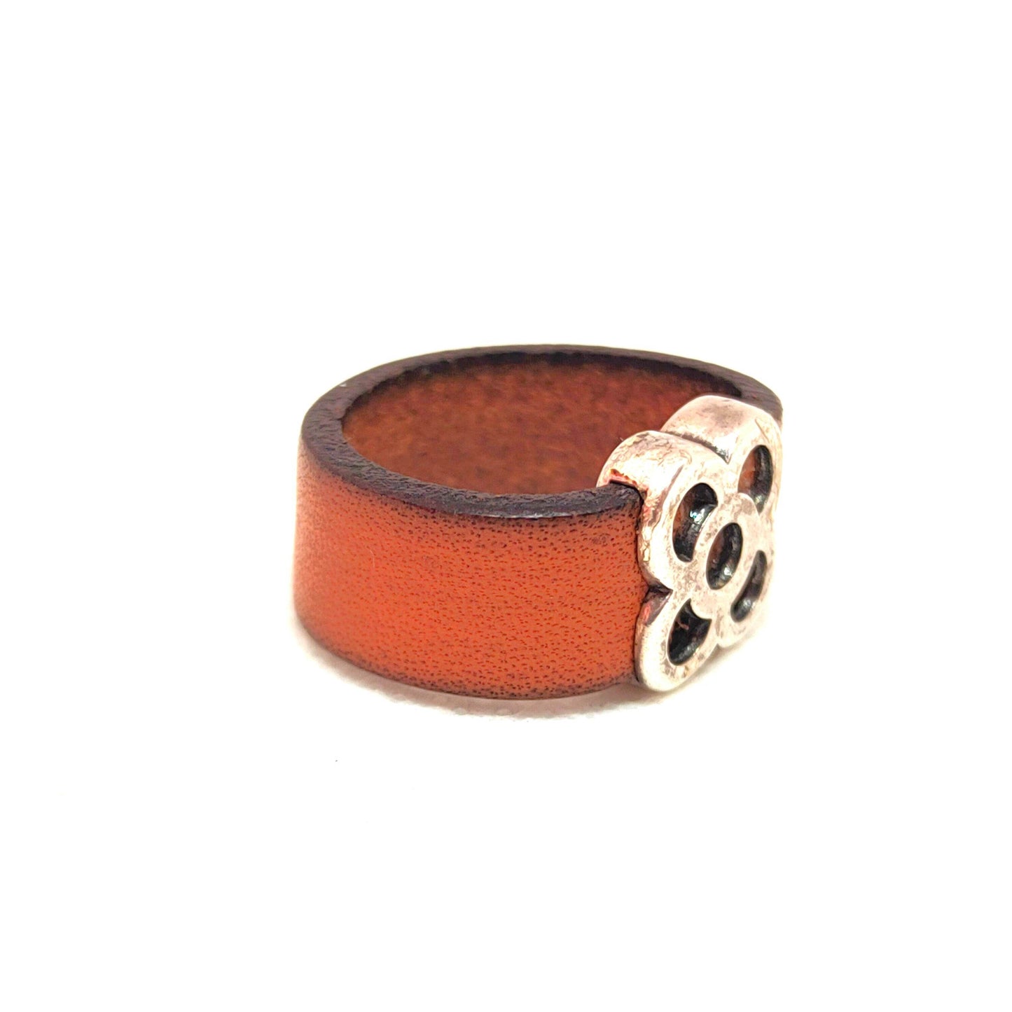 Anillo baldosa Barcelona plateado - Evam Joies