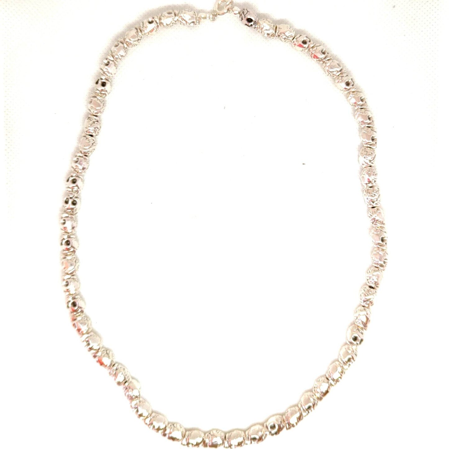 Collar de calaveras para hombre - Evam Joies