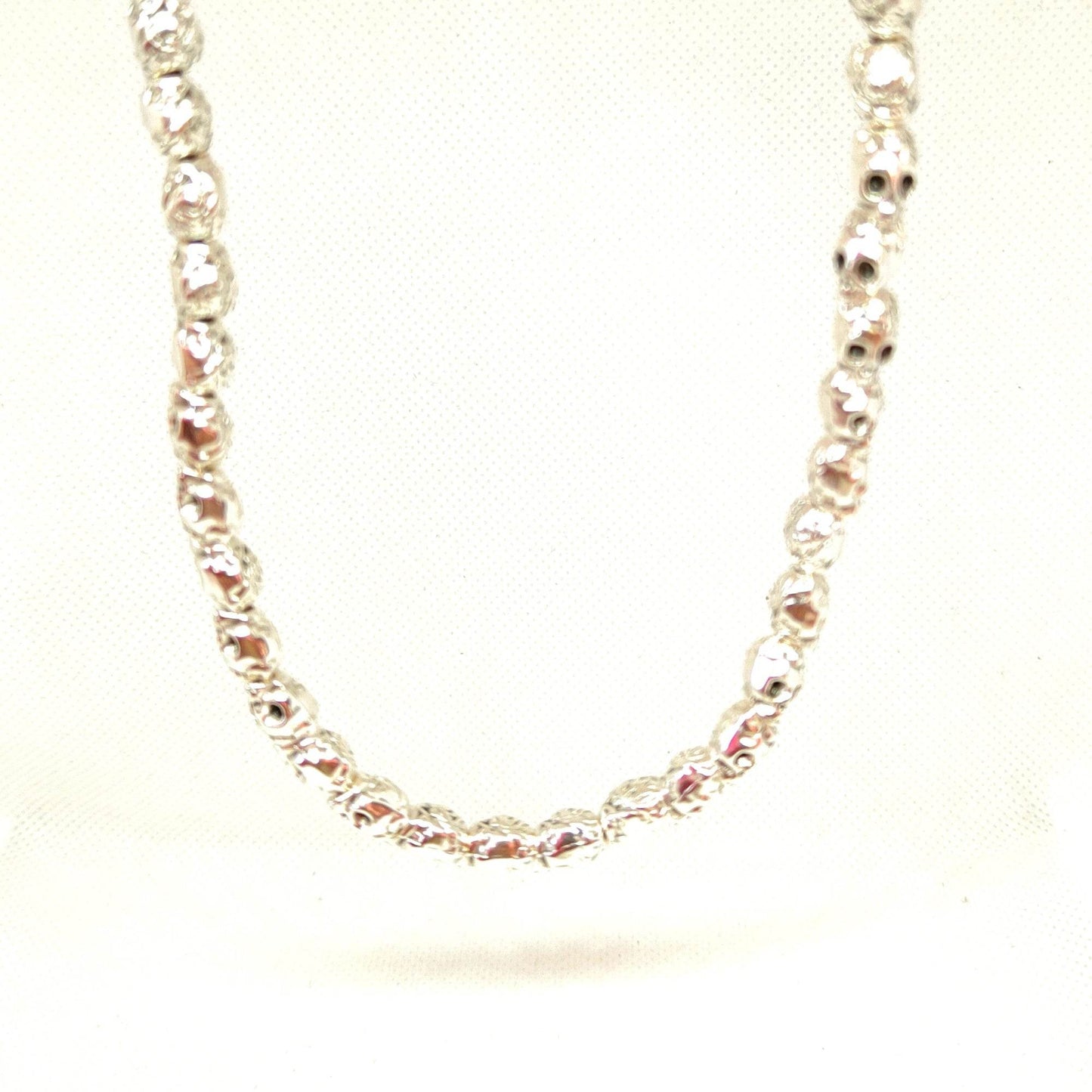 Collar de calaveras para hombre - Evam Joies