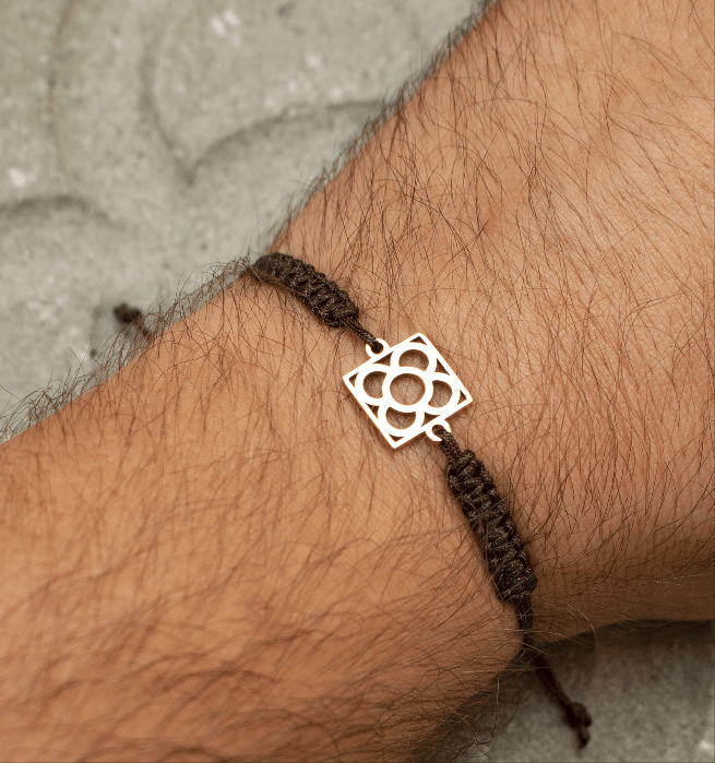 Pulsera Barcelona acero dorada - Evam Joies