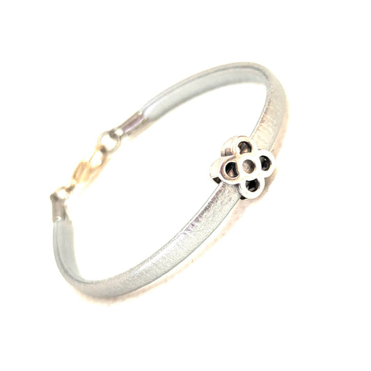 Pulsera Barcelona plateada - Evam Joies