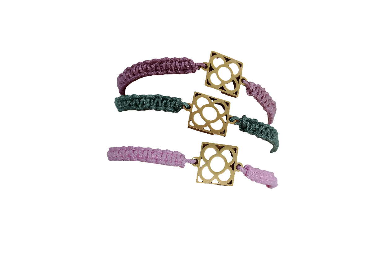 Pulsera Barcelona acero dorada - Evam Joies