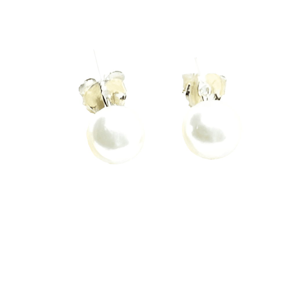 Pendientes de perlas plata - Evam Joies