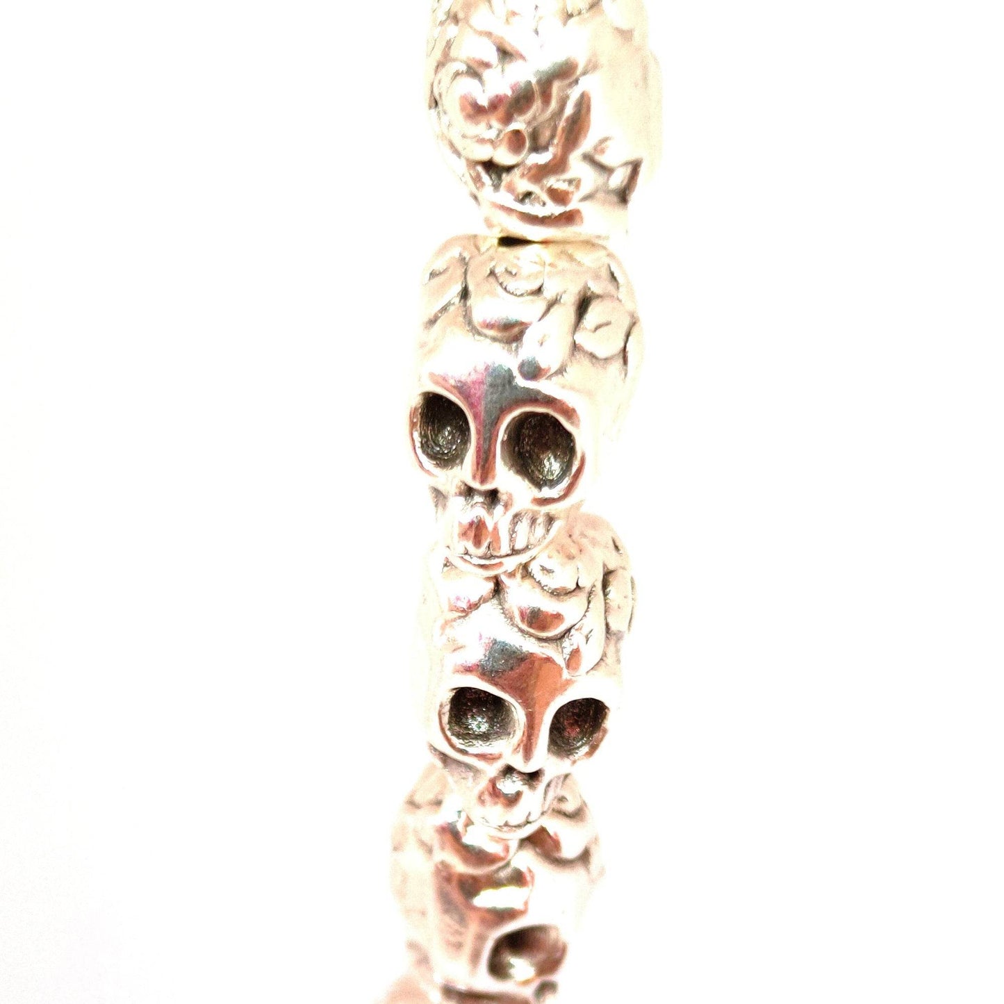 Collar de calaveras para hombre - Evam Joies