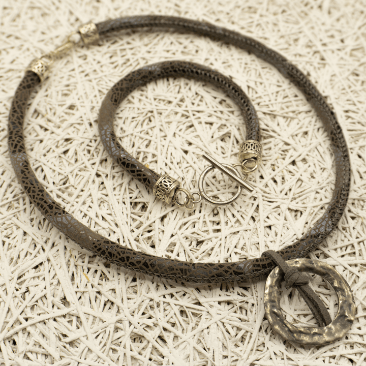 Pulsera piel mujer - Evam Joies