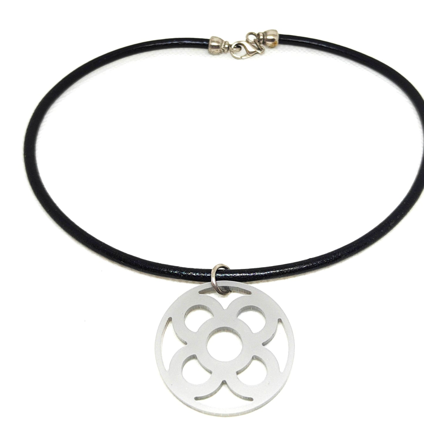 Collar panot Barcelona acrílico - Evam Joies