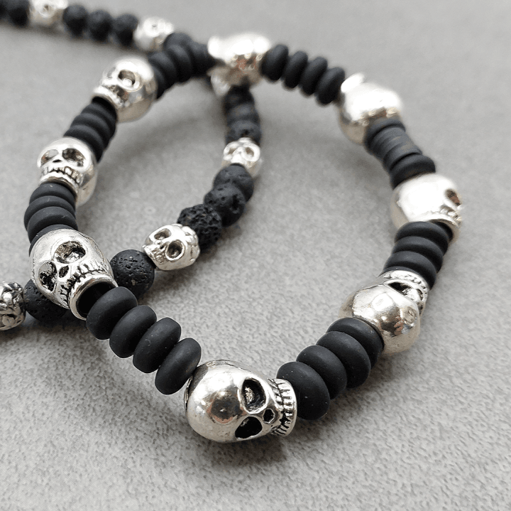 Pulsera calaveras mujer - Evam Joies