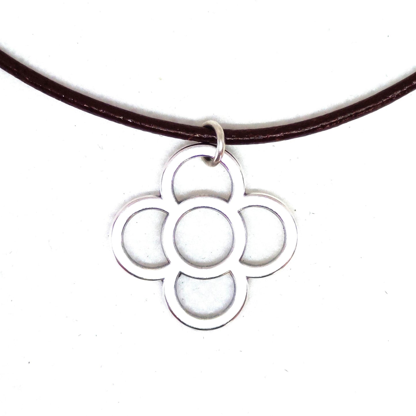 Collar baldosa flor de Barcelona - Evam Joies