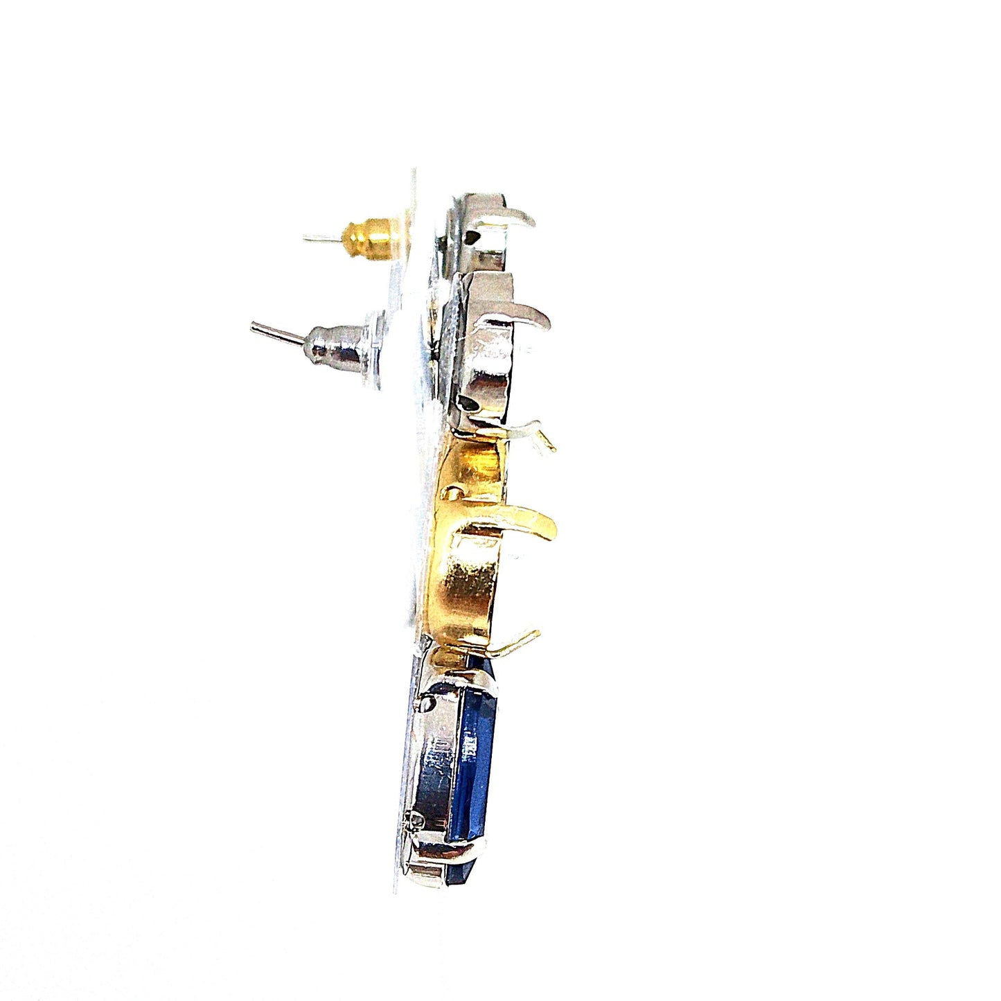 Pendientes piedras colores - Evam Joies