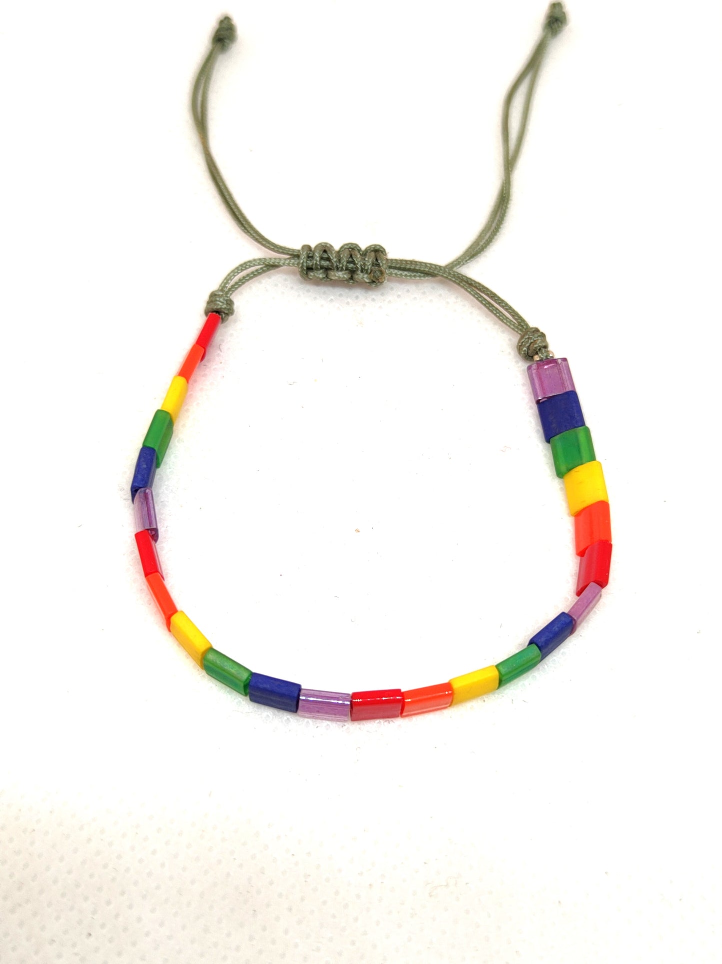 pulsera arcoiris de arriba