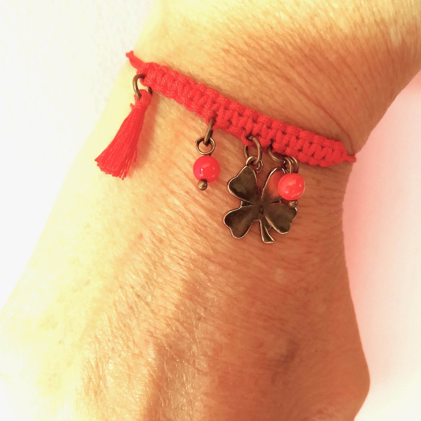 Pulsera roja amor - Evam Joies