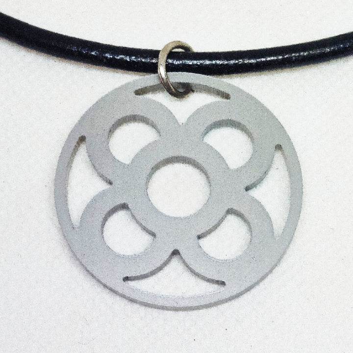 Collar panot Barcelona acrílico - Evam Joies
