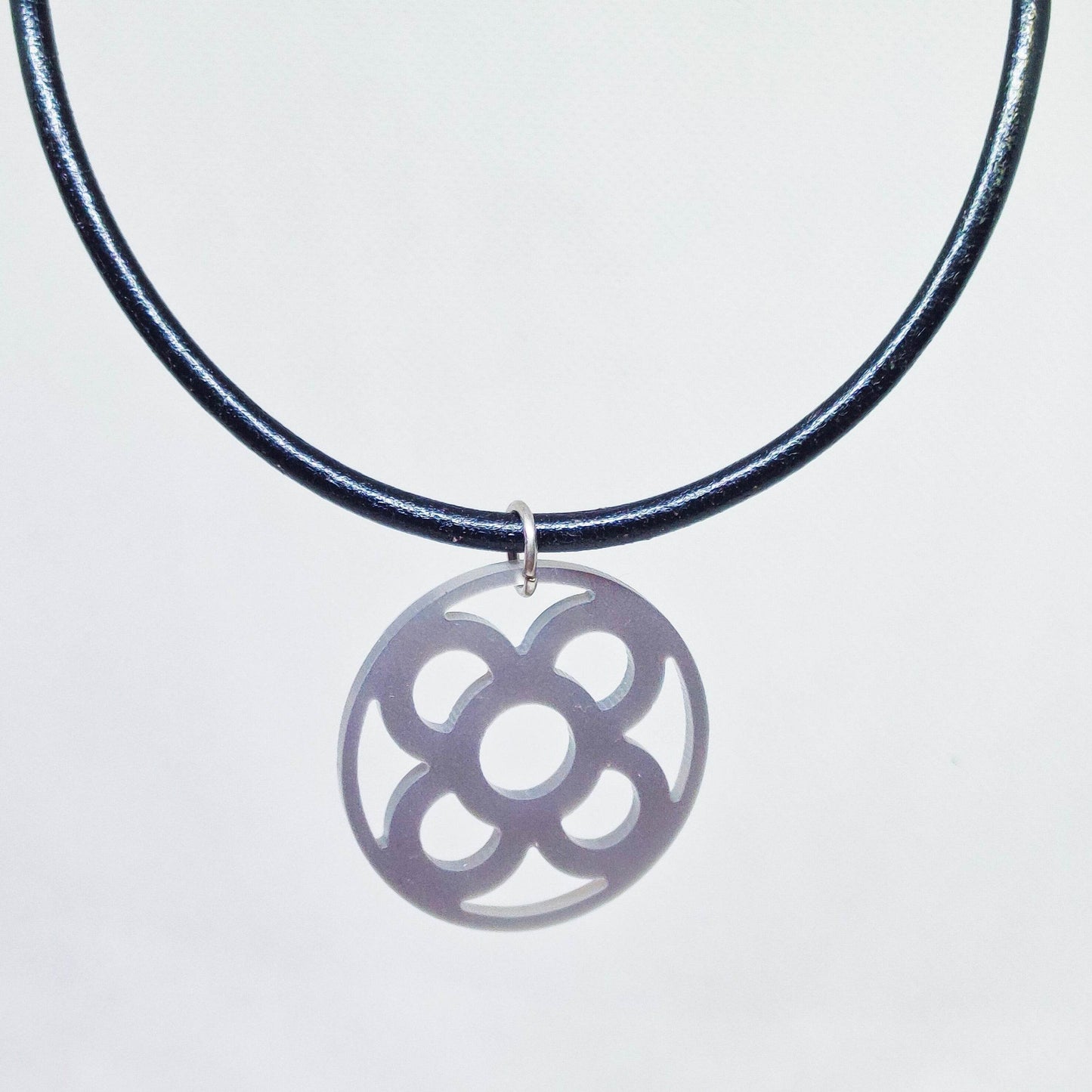 Collar panot Barcelona acrílico - Evam Joies