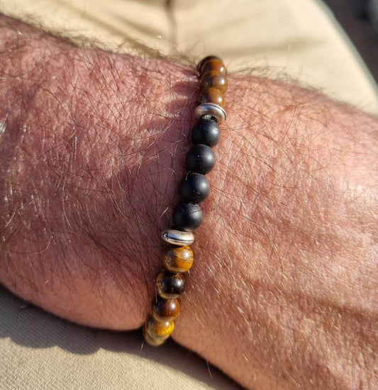 Pulsera hombre Tigre - Evam Joies