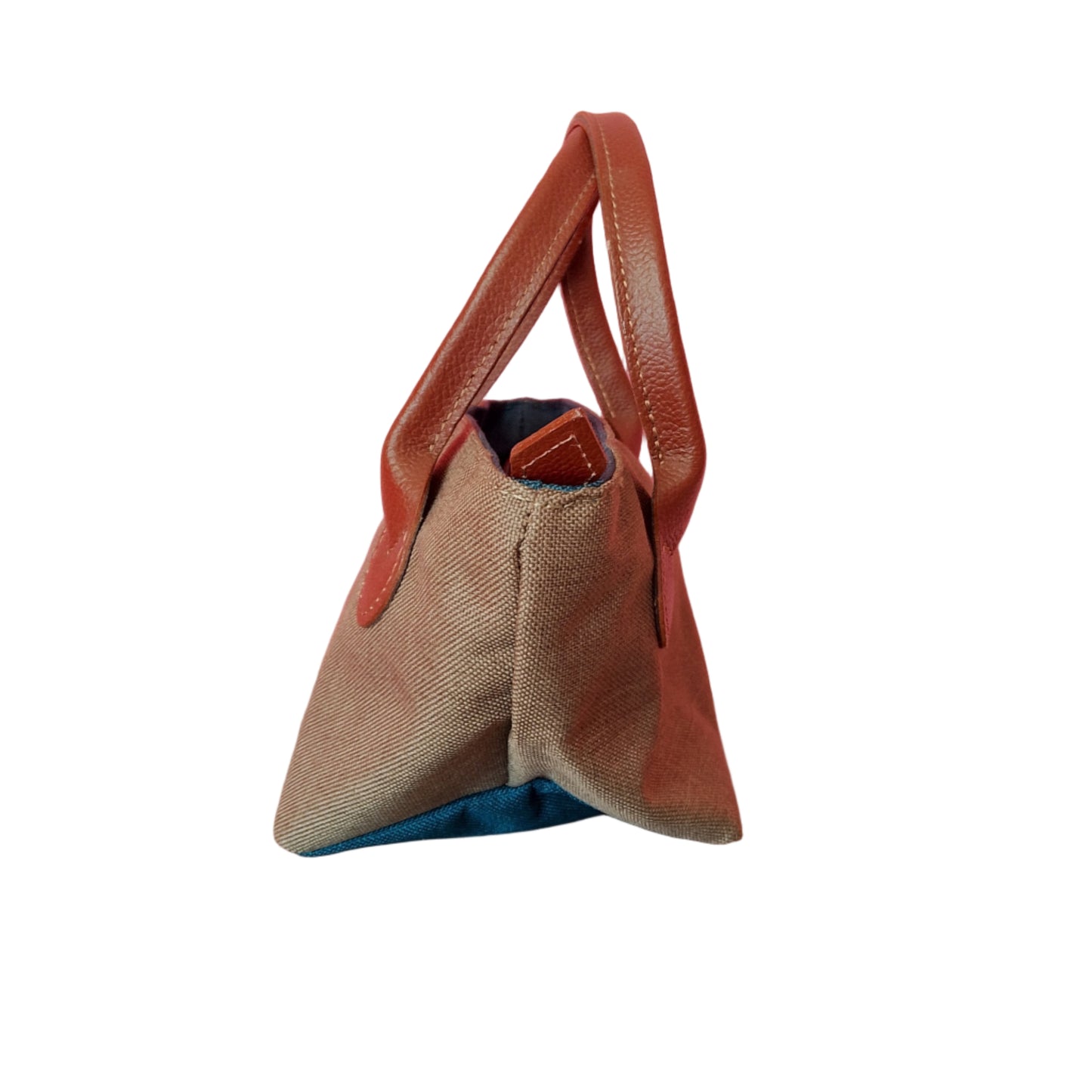 Mini bolso tote verde