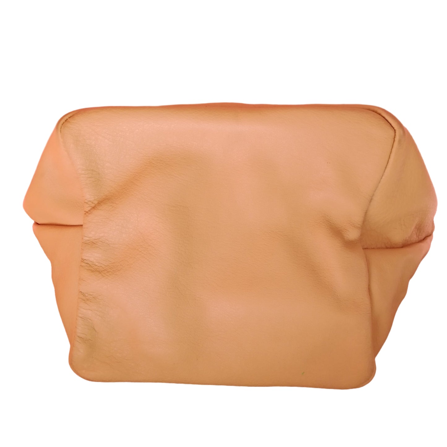 Fondo base cuadrada de bolso piel beige 