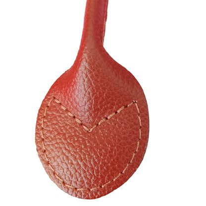 Asa de bolso verde grana y verde