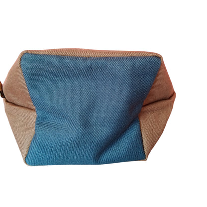 bases de bolso loneta verde y azul