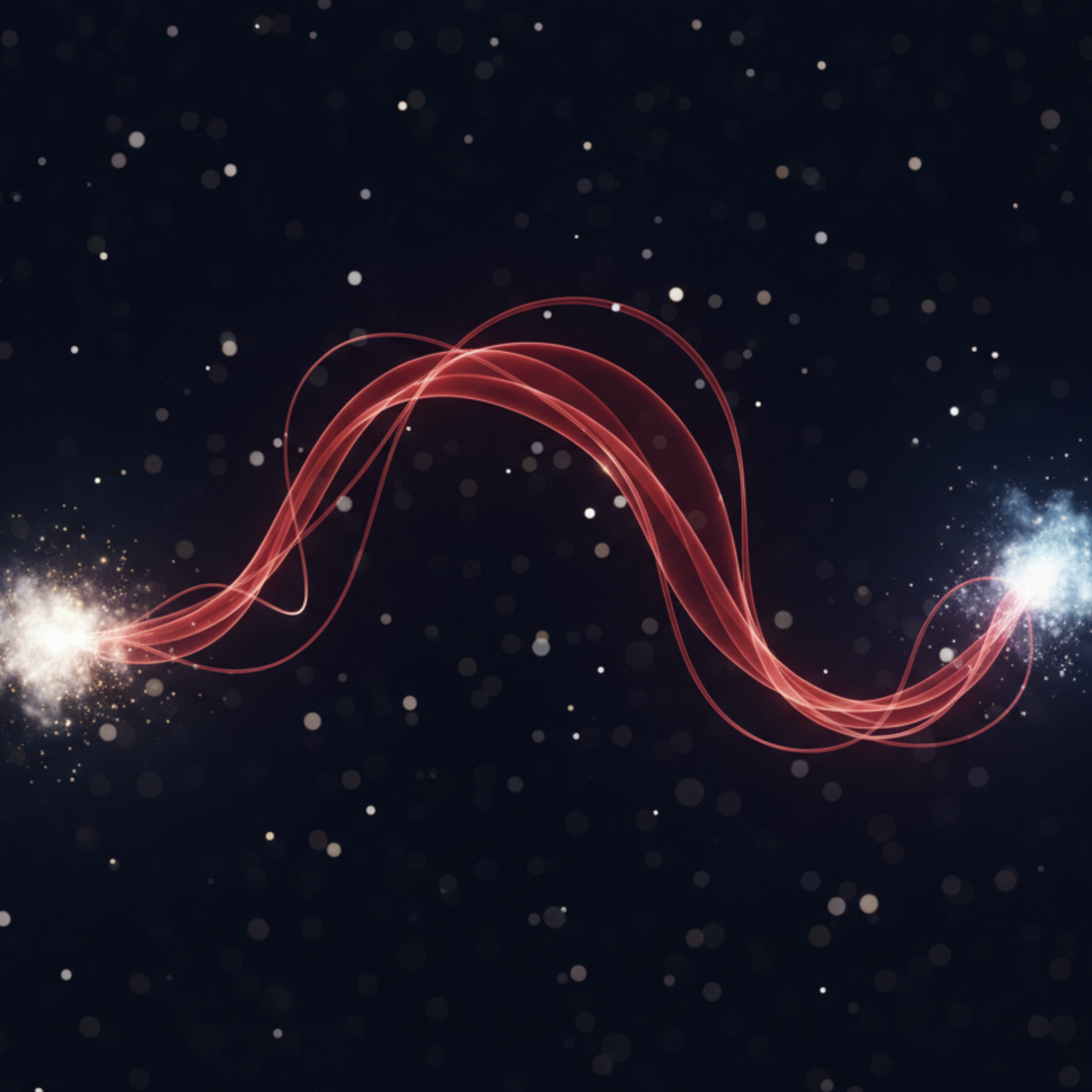 hilo rojo del destino que une a las almas que están destinadas a encontrarse