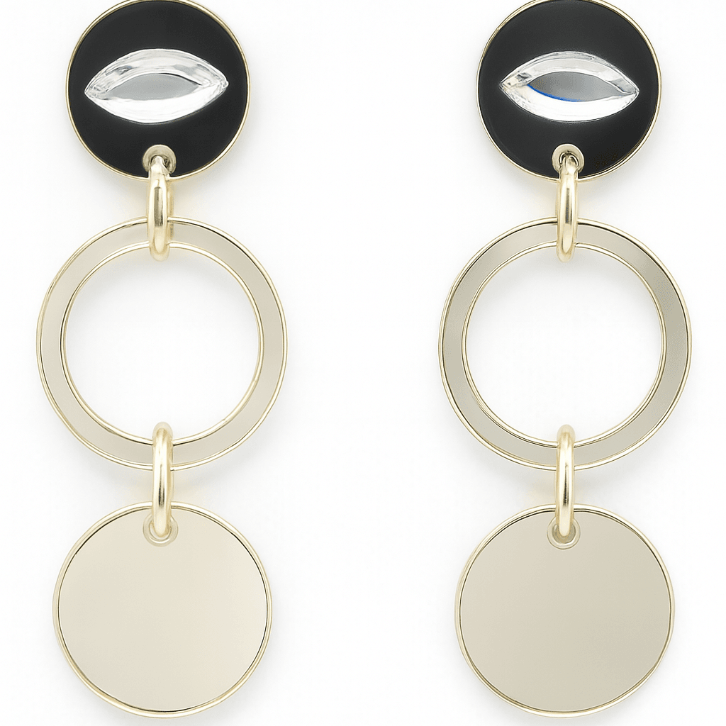 Pendientes metacrilato largos - Evam Joies